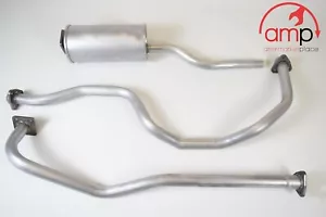 LAND ROVER 88 109 SERIES 2A + 3 61 83 FULL EXHAUST SYSTEM - Picture 1 of 4