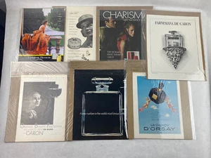 Lot of 17 Perfume Vintage Collectible Ads Herrera Chanel Avon Estee Lauder - Picture 1 of 9