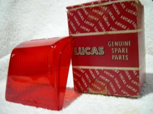 VINTAGE ORIGINAL LUCAS L753 RÜCKLEUCHTE VAUXHALL BEDFORD ROTE LINSE BRANDNEU IN VERPACKUNG - Bild 1 von 4