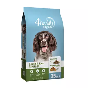 4health Shreds Adult Lamb and Rice Formula Dry Dog Food - 35 lbs - Picture 1 of 6