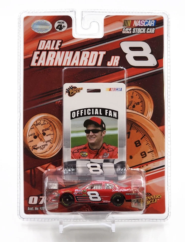 NASCAR Dale Earnhardt Jr. 2007 Official Fan Badge & Car 1 64th Scale