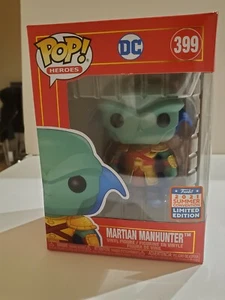 Funko Pop! Heroes DC Martian Manhunter #399 2021 Summer Funkon Convention!!! - Picture 1 of 5