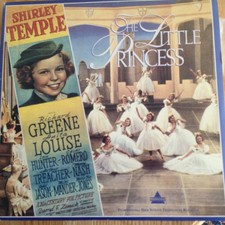 THE LITTLE PRINCESS - SHIRLEY TEMPLE  Extended play Laserdisc  LVD9301