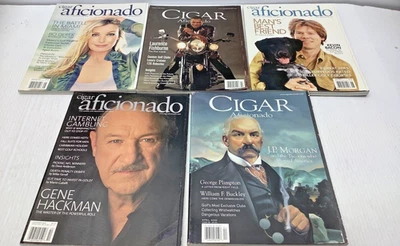 Cigar Aficionado Magazine (Lot of 5) Bo Derek Aug 2000 Foto 1 de 4