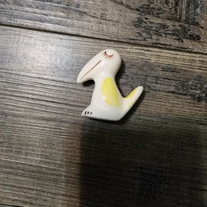 Piccola statuina dinosauro pterodattilo in ceramica M - Foto 1 di 8