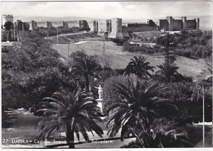 LUCERA - FOGGIA - CASTELLO SVEVO VISTO DAL BELVEDERE -11159- - Foto 1 di 1