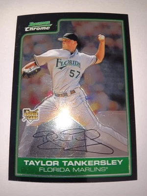 2006 Bowman Draft Picks & Prospects - Chrome #BDP2 Taylor Tankersley - Florida M - Image 1 of 2