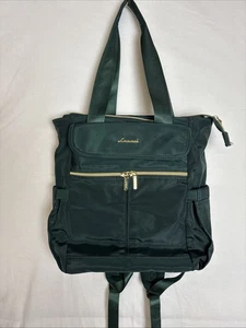 Lovevook Green Nylon Backpack 13" - Picture 1 of 5