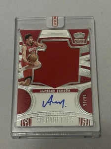 2023-24 Panini Crown Royalle Silhouettes GU Jrsy Alperen Sengun Auto /99 Rockets - Bild 1 von 10