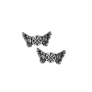 Alchemy Rocks Bullet for my Valentine: Wings Pewter Pair of Earrings NEW - Picture 1 of 1