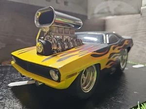 Vntg 2000 Muscle Machines 1969 Plymouth Barracuda 1:18 Scale Diecast Car NO BOX - Picture 1 of 14