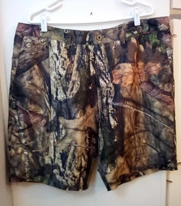 Pantaloncini uomo rovere muschiato grandi tasche mimetiche outdoor leggeri cargo 38x10 - Foto 1 di 9