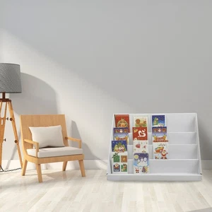 2X Card Display Stand 4 Collapsible Cardboard Greeting Counter Stand - Picture 1 of 5