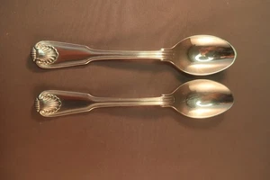 Towle London Shell Germany 2 Teaspoons 6 1/4" - Picture 1 of 2