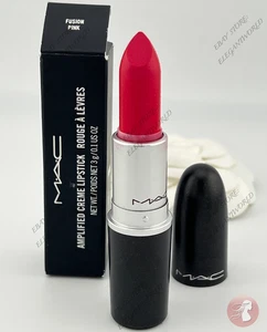 MAC Lipstick FUSION PINK (Amplified Creme) New In Box 100% AUTHENTIC - Picture 1 of 3