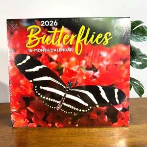 Calendario de Pared 2026 Mariposas 11" x 10" Mensual Colorido Carteles 11x20 Colgantes - Imagen 1 de 2