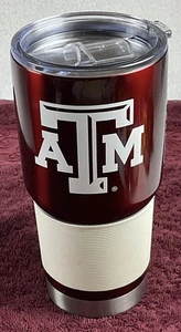 NEW Texas A&M Aggies NCAA Licensed 30oz Tumbler with Lid by Boelter Brands - Picture 1 of 7