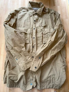 Field Gear Long Sleeve Short XL Tan  - Picture 1 of 6