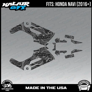 Graphics Kit for HONDA NAVI (2016-2023) Snagged- Smoke - Bild 1 von 4