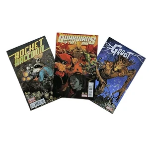 Lot Of 3 GUARDIANS OF THE GALAXY Variant Comic Books NEW UNREAD Marvel VF/NM 9.0 - Picture 1 of 7
