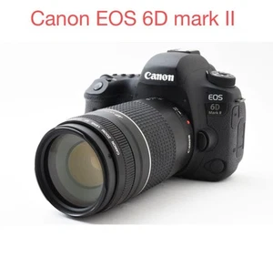 DSLR Camera Canon EOS 6D Mark II Telephoto Lens Set - Picture 1 of 10
