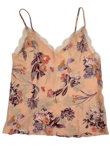 NWT Victoria’s Secret Satin Lace Croquette Floral Camisole Cami Top XS Croquette - Picture 1 of 12