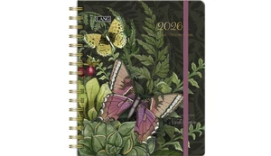 Lang 2026 Deluxe Engagement Planner Midnight Garden Diary - Picture 1 of 5