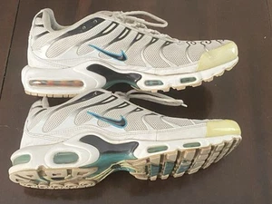 Men's Nike Air Max Plus 'Dusty Cactus' White Silver Teal Size 13 2017 Release - Picture 1 of 5