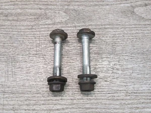 01-06 BMW E46 330ci SET OF 2 REAR SUSPENSION ECCENTRIC ADJUST CAMBER BOLT OEM - Bild 1 von 12