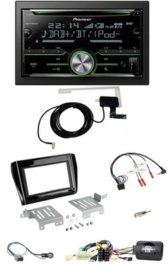 Pioneer CD USB Lenkrad Bluetooth 2DIN DAB Autoradio für Suzuki Swift ab 18 Klavi - Bild 1 von 4