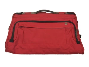 Victorinox RED Bi-Fold Garment / Suit Sleeve Carrier Carry On Travel Bag Unisex - Picture 1 of 15