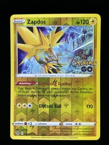 Zapdos 029/078 Pokémon GO Holograma Inverso - Imagen 1 de 2