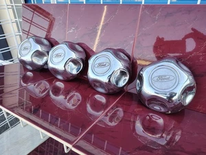 1995-2001 Ford Explorer Ranger Chrome Center Caps Set Of (4) OEM # F67A-1A096-MA - Picture 1 of 17