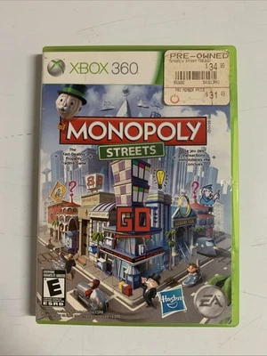 Monopoly Streets (Xbox 360, 2010) with Manual and Insert Tested - Image 1 of 4