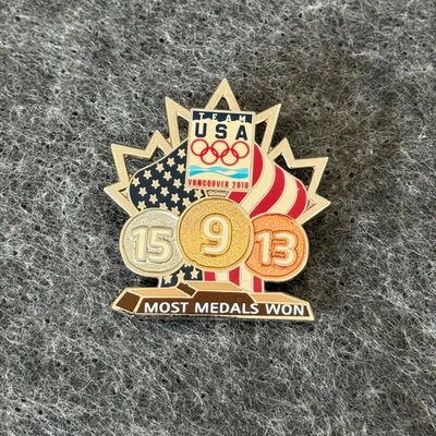 Vancouver 2010 Winter Olympic Games USA DIVING NOC TEAM pin badge - Image 1 of 2