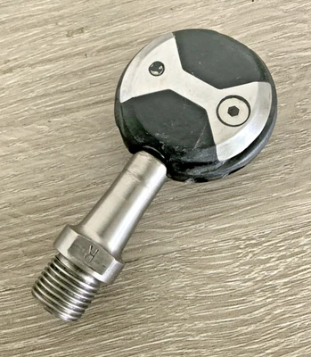 SPEEDPLAY CLIPLESS PEDAL RIGHT ONLY TITANIUM 76 GRAMS NO CLEATS BLACK - Image 1 of 3