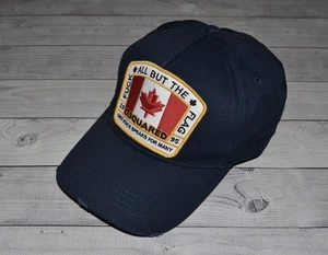 Gorra de béisbol azul Dsquared (todo menos la bandera) logotipo - Imagen 1 de 7