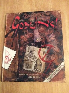 SIGNED SKETCHED STAMPED Goblins A Survival Guide Fiasco Ari Berk HC 1st/1st - Picture 1 of 12