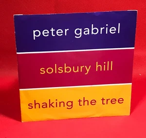PETER GABRIEL Solsbury Hill 1986 UK 7" vinyl single Shaking The Tree 45 record - Picture 1 of 4