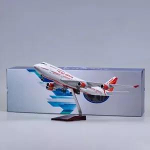 Air India Boeing 747-400 1/150 Scale 47CM Airplane Model High Quality Aircraft - Picture 1 of 10