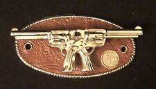 Metalart Sunshine state Florida Colt Peacekeeper hat band/ Belt emblem