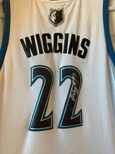 ANDREW WIGGINS signed handsigniert Timberwolves Rookie Trikot WARRIORS - Bild 1 von 6