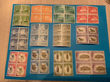 Aden Stamps 1953-58 Scott 48-61 QEII, MNH, Blocks of 4, Beautiful!!!