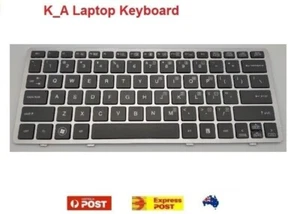 Laptop keyboard for HP Elitebook 2560/P 2570/P 696693-001 691658-001 SilverFrame - Picture 1 of 3