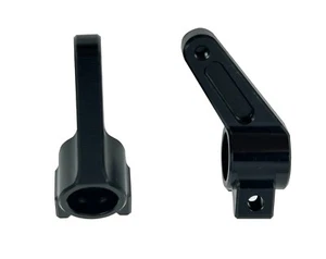 Buje trasero de aluminio negro para Team Associated RC10 7364 Dhawk Racing DR-920077BL - Imagen 1 de 3