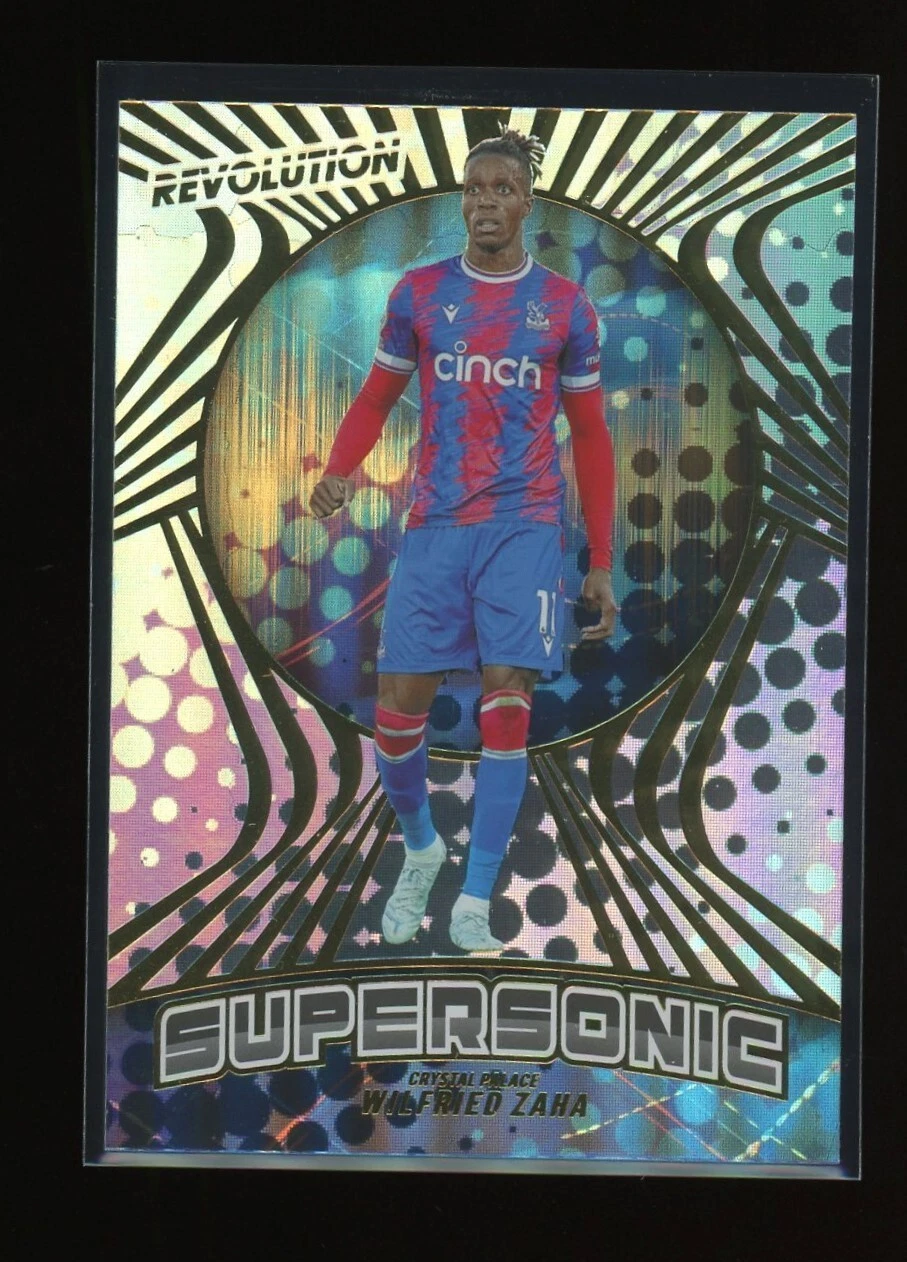 Wilfried Zaha 2022-23 Panini Revolution EPL Soccer Supersonic - Crystal Palace