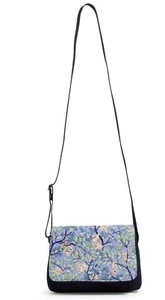 Vera Bradley Hanging Around Purple Sloth Navy Blue Convertible Flap Crossbody - Picture 1 of 24
