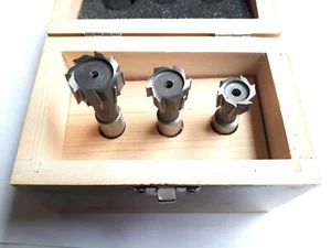 3 piece HSS T-Slot Cutters - Picture 1 of 2