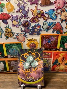 Magneton #82 Foil - Topps Pokemon Series 2 TV Animation Edition - Blue Logo