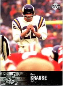 1997 Upper Deck Legends #128 Paul Krause - Picture 1 of 2